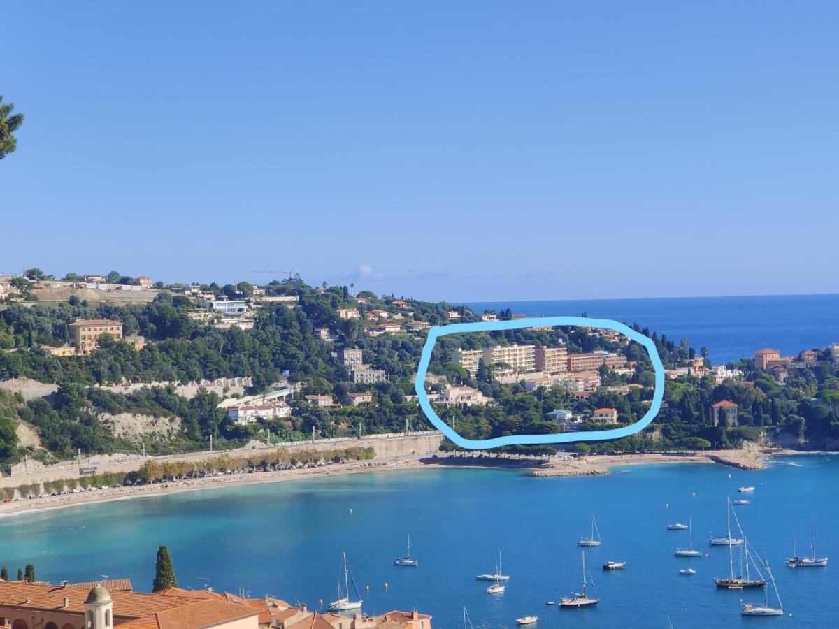 Апартаменты Vintage Flat Overlooking Villefranche Bay Экстерьер фото